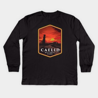 Caelid National Park Kids Long Sleeve T-Shirt